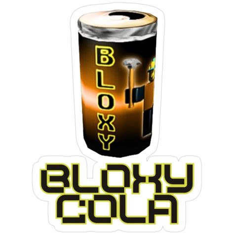 Bloxy Cola Sticker | Cola, Cool t shirts, Roblox