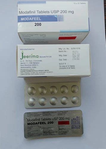 Modaflo 200 Mg Tablet at ₹ 2100/box | Modanil Tablets in Bhayander West ...