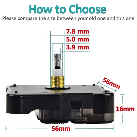Quartz Clock Repair Battery Clock Guts 🍰 Battery Clock Replacement ...