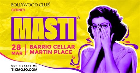 Bollywood Club Presents MASTI, Sydney – Things to Do in Sydney | AllEvents
