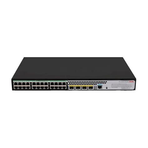 H3C S1850V2-28X-HPWR 24-Port PoE+ Gigabit Access Switch with 4x10G SFP+ ...