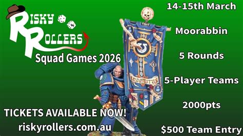 Squad Games 2026 - 40k Teams GT, Moorabbin Bowling Club, Cheltenham, 13 ...