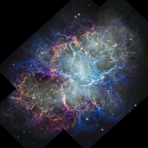 Watching 25 Years of Expansion in the Crab Nebula With the Hubble - Universe Today