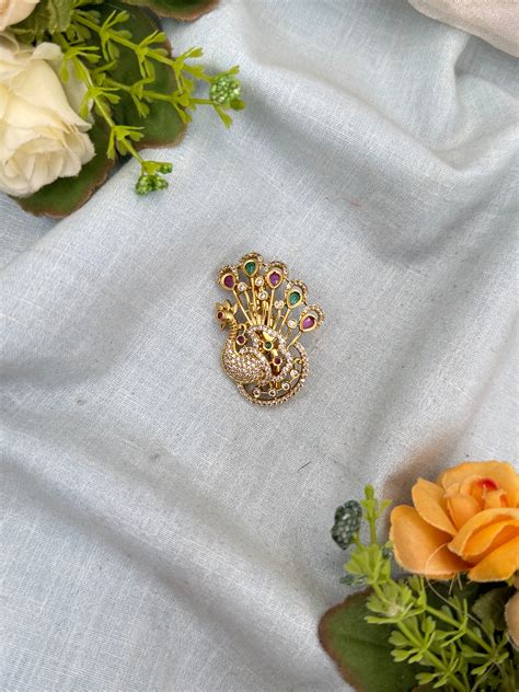 Saree pin, broach, broach pin, saree pin jewellery, antique jewellery ...