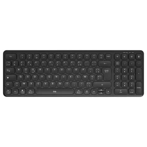 Clavier sans fil rechargeable SLIM PRO Azerty - Noir