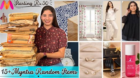 Myntra Everything Haul 🛍️ | From ₹50 Starting | Fashion + Home Finds ...