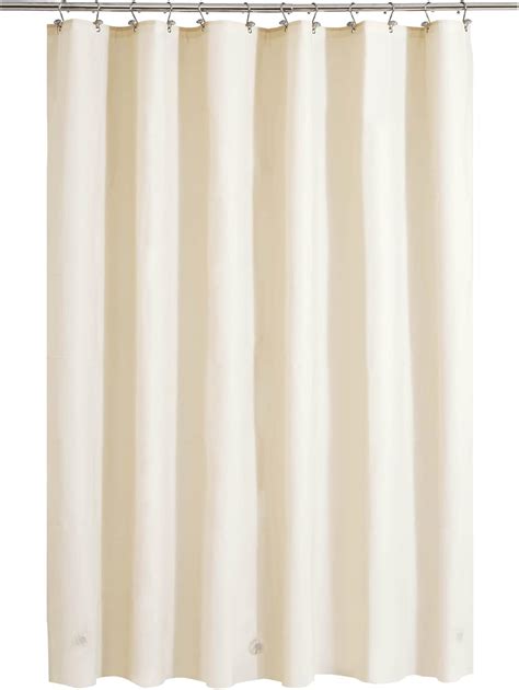 Amazon.com: Barossa Design Beige Shower Curtain Liner - Premium PEVA ...
