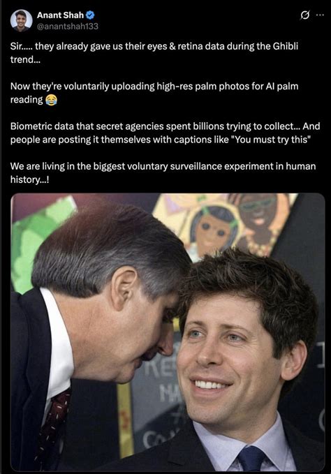 CIA has your fingerprints if you used ChatGPT palm reader, meme after ...