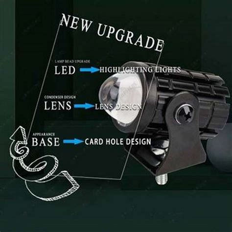 SOWME LED Fog Lamp Unit for Bajaj, Hero, Honda, Royal Enfield, TVS ...