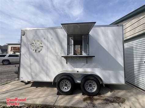 2023 7' x 14' Coffee and Beverage Concession Trailer Mobile Vending Unit