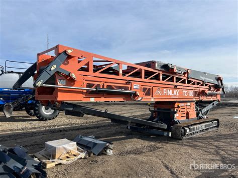 2023 Terex TC-100 42 in x 100 ft Tracked Stacking Conveyor | Ritchie Bros. Auctioneers