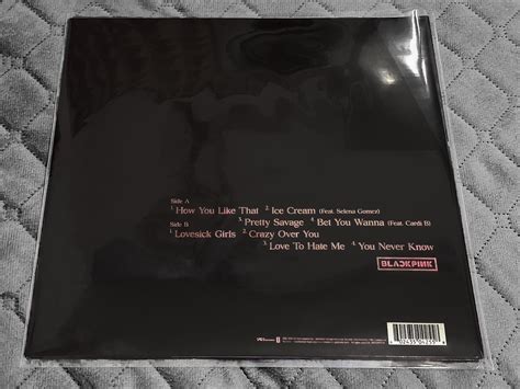 BLΛƆKPIИK (BLACKPINK) - The Album (Pink Vinyl) 180g - leon1216的創作 - 巴哈姆特