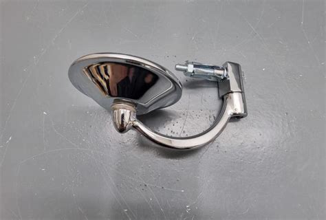 Handlebar mirror 7/8" Round. Chrome Bar End | BRITISH Only Austria ...