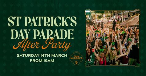 St. Patricks Parade After-Party, Finn McCool's Fortitude Valley, 14 ...