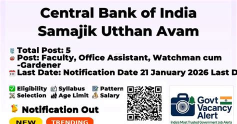 Central Bank of India Samajik Utthan Avam Prashikshan Sansthan (CBI ...