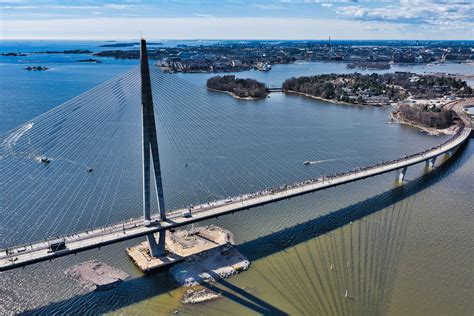 Construction completes on record-breaking bridge the length of 100 buses