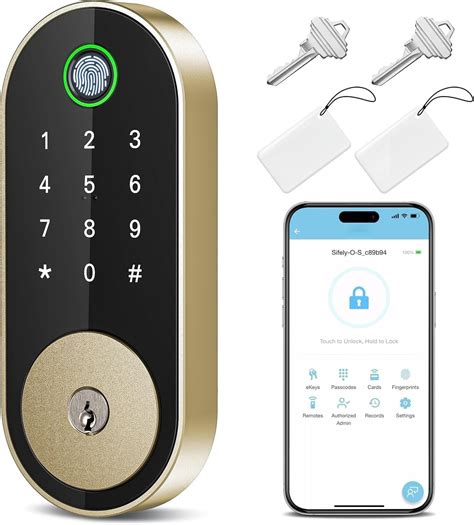 Fingerprint Deadbolt with Keypad - Keyless Entry Lock for , Apartment ...