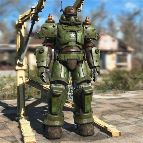Скачать Fallout 4 "Пак силовой брони из Fallout 76" - Броня
