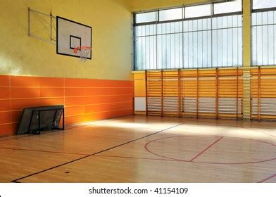 Indoor Football Elementary School Gym PPT template 9 | CrystalGraphics