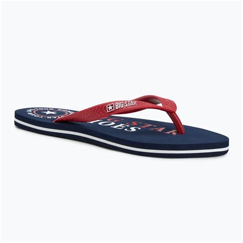 Flip flop-uri BIG STAR pentru bărbați LL174444 negru (LL174444 ...