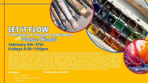 Let It Flow: Expressive Watercolor for Beginners, Bottle Works Ethnic ...