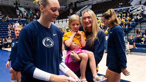 Penn State volleyball adopts York Township girl as THON kid