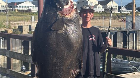 Hampton teen reels in 177-pound halibut, eyes world record