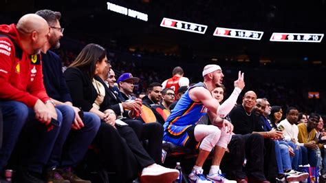 Thunder vs Raptors score: OKC outlasts Toronto without SGA, J-Dub