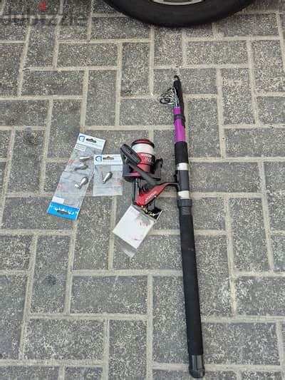 fishing rod and reel - Fishes - 105616779