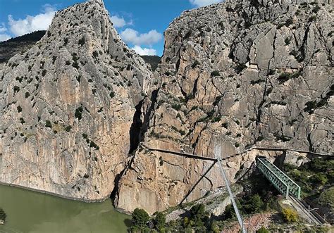 Así luce la nueva pasarela de 110 metros del Caminito del Rey | Diario Sur