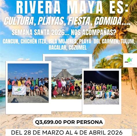 Riviera Maya en Semana Santa, Cancún, Playa del Carmen, Cozumel, Isla ...