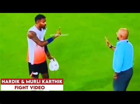Hardik Pandya and Murali Kartik engage in an intense chat ahead of IND ...