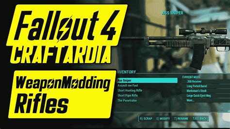 Fallout 4 customization mods