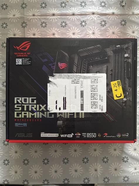 ASUS ROG STRIX B550-F Gaming Motherboard Socket AM4, DDR4, ATX £64.66 ...