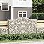 Runheo Set of 9 Gabions with High Arch, 200 x 30 x 120/140 cm ...