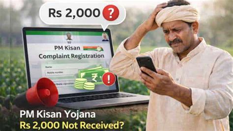 PM Kisan Yojana 22nd Installment 2026: Rs 2,000 not credited to your ...