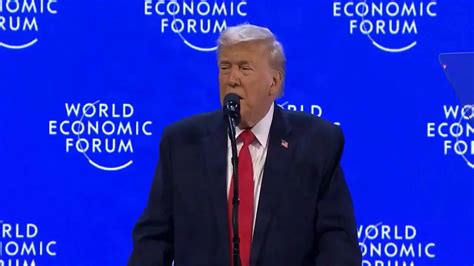 US economic engine on planet: Trump at WEF speech in Davos - top quotes