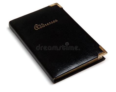 Address book stock image. Image of black, number, small - 445521