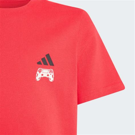 adidas GAMING GRAPHIC T-SHIRT JUNIOR - Red | adidas UK