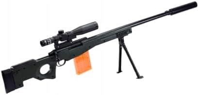 AWM Sniper Water Bullet Gun Toy for Kids, Automatic Soft Bullet Mchine ...