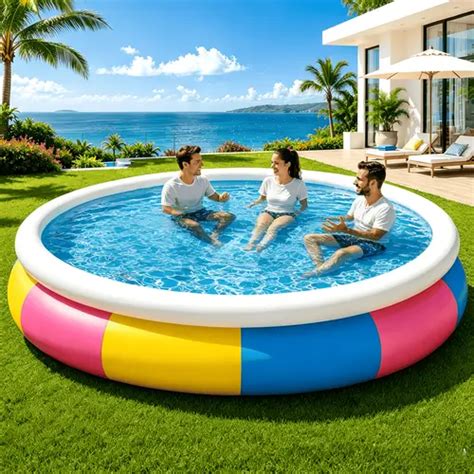 inflatable swimming pools sold on Temu United States