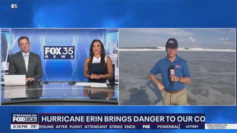 Orlando weather: Erin brings high surf, rip current risk midweek | FOX ...