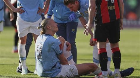 Erling Haaland comes off injured in Manchester City's FA Cup match at ...