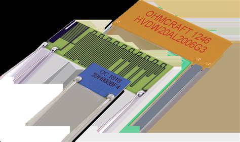 Série HVCV : Résistances à puce haute tension et faible magnétoscope ...