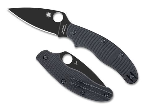 Spyderco Canivete UK Salt Blk G-10 CPM MagnaCut Blk Lâmina PE | Knifestore