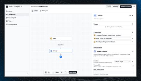 Customer Satisfaction (CSAT) survey – Example