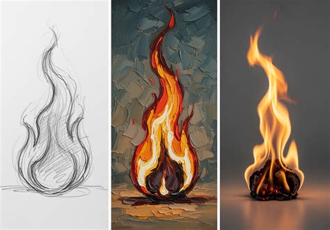 Generador de Dibujos de Fuego IA Gratis - Calidad Pro
