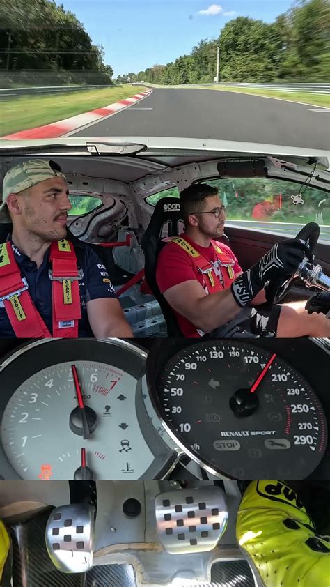 High-speed racing with sick setup on Nürburgring