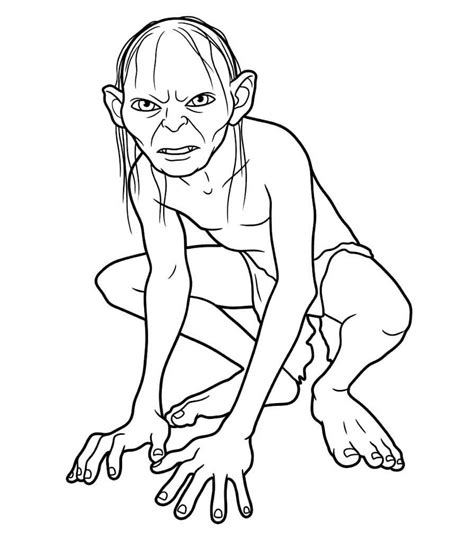 Zeichne Herr der Ringe kostenlos für Kinder zum Ausmalen - Kostenlos ...