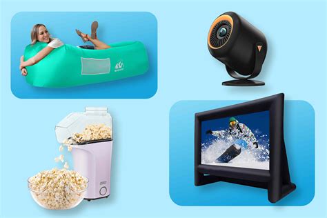 Score This Outdoor Projector and Inflatable Screen for Under $200 Total ...